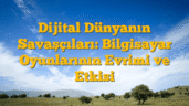 Dijital Dünyanın Savaşçıları: Bilgisayar Oyunlarının Evrimi ve Etkisi