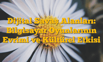 Dijital Savaş Alanları: Bilgisayar Oyunlarının Evrimi ve Kültürel Etkisi