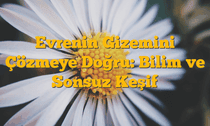 Evrenin Gizemini Çözmeye Doğru: Bilim ve Sonsuz Keşif
