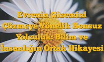 Evrenin Gizemini Çözmeye Yönelik Sonsuz Yolculuk: Bilim ve İnsanlığın Ortak Hikayesi