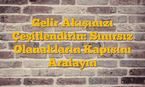 Gelir Akışınızı Çeşitlendirin: Sınırsız Olanakların Kapısını Aralayın