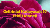 Gelirinizi Katlayacak 10 Etkili Strateji