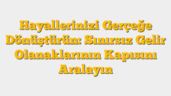 Hayallerinizi Gerçeğe Dönüştürün: Sınırsız Gelir Olanaklarının Kapısını Aralayın