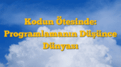 Kodun Ötesinde: Programlamanın Düşünce Dünyası