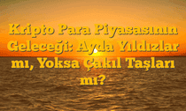 Kripto Para Piyasasının Geleceği: Ayda Yıldızlar mı, Yoksa Çakıl Taşları mı?