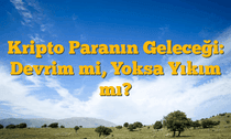 Kripto Paranın Geleceği: Devrim mi, Yoksa Yıkım mı?