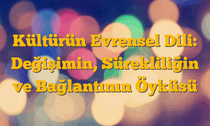 Kültürün Evrensel Dili: Değişimin, Sürekliliğin ve Bağlantının Öyküsü