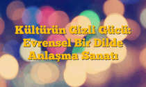 Kültürün Gizli Gücü: Evrensel Bir Dilde Anlaşma Sanatı