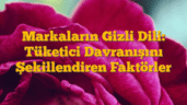 Markaların Gizli Dili: Tüketici Davranışını Şekillendiren Faktörler