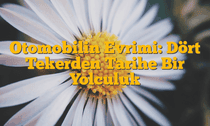 Otomobilin Evrimi: Dört Tekerden Tarihe Bir Yolculuk