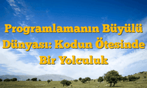 Programlamanın Büyülü Dünyası: Kodun Ötesinde Bir Yolculuk