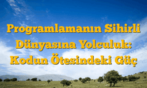 Programlamanın Sihirli Dünyasına Yolculuk: Kodun Ötesindeki Güç