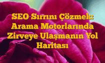 SEO Sırrını Çözmek: Arama Motorlarında Zirveye Ulaşmanın Yol Haritası
