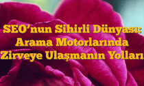 SEO’nun Sihirli Dünyası: Arama Motorlarında Zirveye Ulaşmanın Yolları