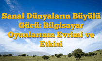 Sanal Dünyaların Büyülü Gücü: Bilgisayar Oyunlarının Evrimi ve Etkisi