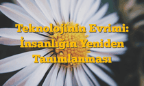 Teknolojinin Evrimi: İnsanlığın Yeniden Tanımlanması