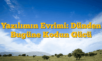 Yazılımın Evrimi: Dünden Bugüne Kodun Gücü