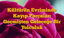 Kültürün Evriminde Kayıp Parçalar: Geçmişten Geleceğe Bir Yolculuk