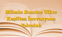 Bilimin Sınırsız Ufku: Keşiften İnovasyona Yolculuk