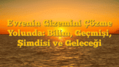 Evrenin Gizemini Çözme Yolunda: Bilim, Geçmişi, Şimdisi ve Geleceği