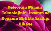 Geleceğin Mimarı: Teknolojinin, İnsanın ve Doğanın Birlikte Yazdığı Hikaye