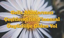 Gelir Akışlarınızı Çeşitlendirin: Finansal Özgürlüğe Giden Yol