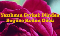 Yazılımın Evrimi: Dünden Bugüne Kodun Gücü