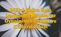 Dijital Çağın Epik Destanları: Bilgisayar Oyunlarının Evrimi ve Kültürel Etkisi