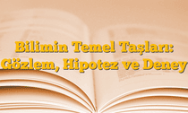 Bilimin Temel Taşları: Gözlem, Hipotez ve Deney