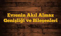Evrenin Akıl Almaz Genişliği ve Bileşenleri
