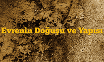 Evrenin Doğuşu ve Yapısı