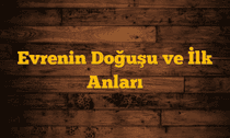 Evrenin Doğuşu ve İlk Anları