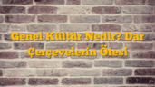 Genel Kültür Nedir? Dar Çerçevelerin Ötesi