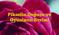Pikselin Doğuşu ve Oyunların Evrimi