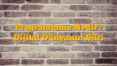 Programlama Nedir? Dijital Dünyanın Şiiri