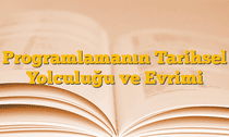 Programlamanın Tarihsel Yolculuğu ve Evrimi
