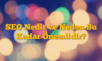 SEO Nedir ve Neden Bu Kadar Önemlidir?