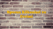 Sporun Kökenleri ve Evrimi