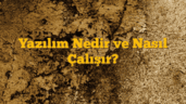 Yazılım Nedir ve Nasıl Çalışır?