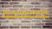 Zamanın Dokuduğu Halı: Geçmişin Sonsuz Yankısı