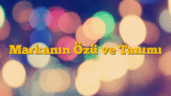 Markanın Özü ve Tanımı