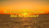Bir Fenomenin Doğuşu: Dizi Ne Anlatır?