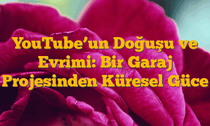 YouTubeâ€™un Doğuşu ve Evrimi: Bir Garaj Projesinden Küresel Güce