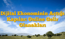 Dijital Ekonominin Açtığı Kapılar: Online Gelir Olanakları